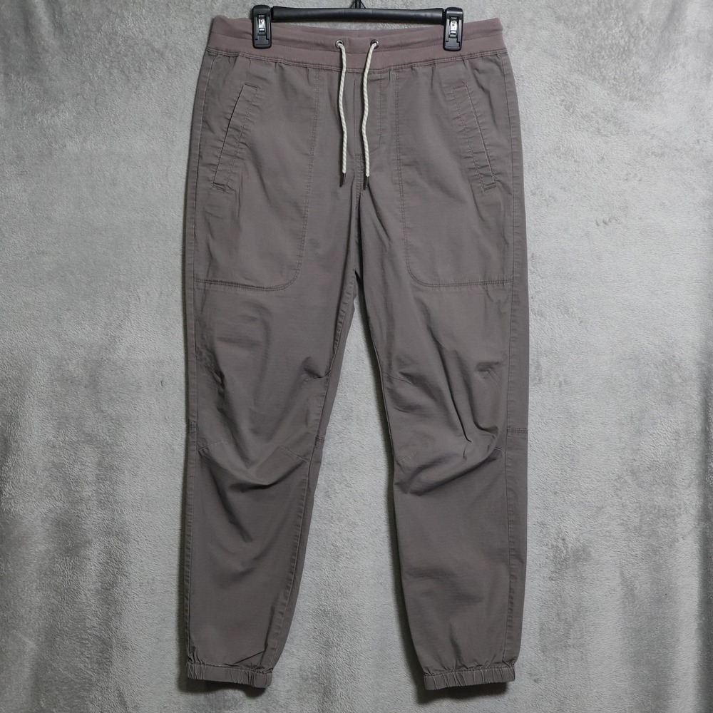 Vuori Ripstop Traveler Jogger Pants Men Large Brown Casual Athletic Organic V434